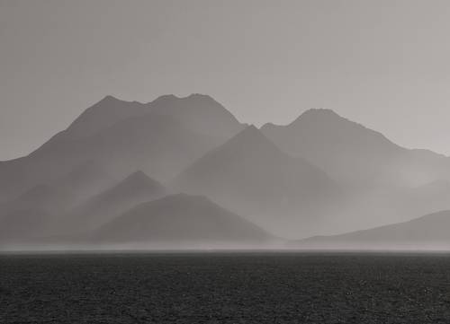 берег Чукотки (B&W)