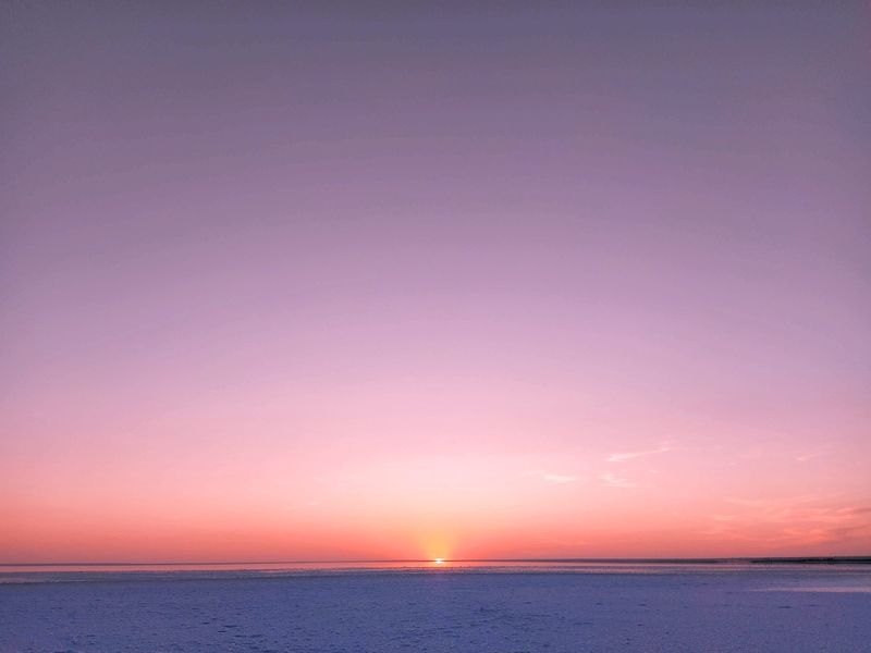 sunset line, sunset, sun, evening, эльтон, озеро, эльтонский закат Sunset line фото превью