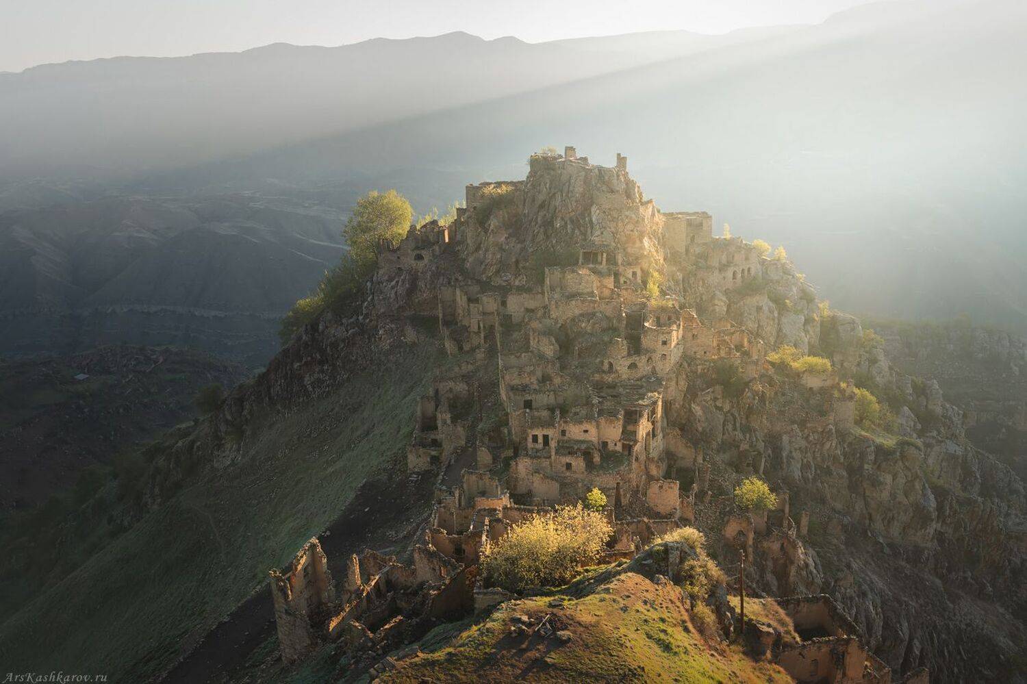 Гамсутль, Дагестан, Кавказ, аул, руины, историческое наследие, развалины, Арсений Кашкаров