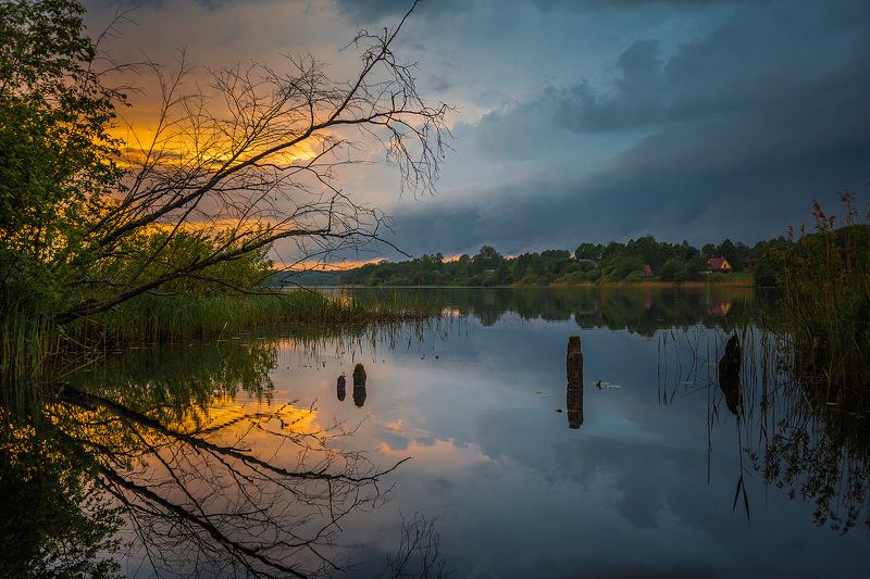 На закате фото превью