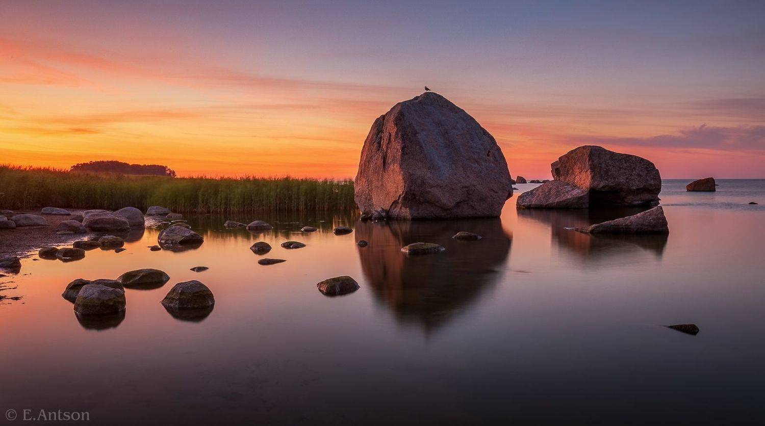 пейзаж, природа, море, эстония, Antson Elvis