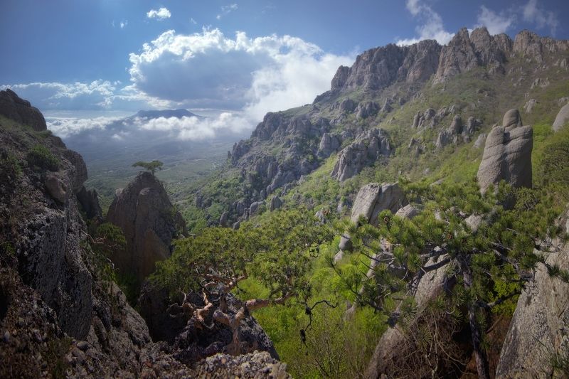 крым, димерджи, горы Выше облаков фото превью