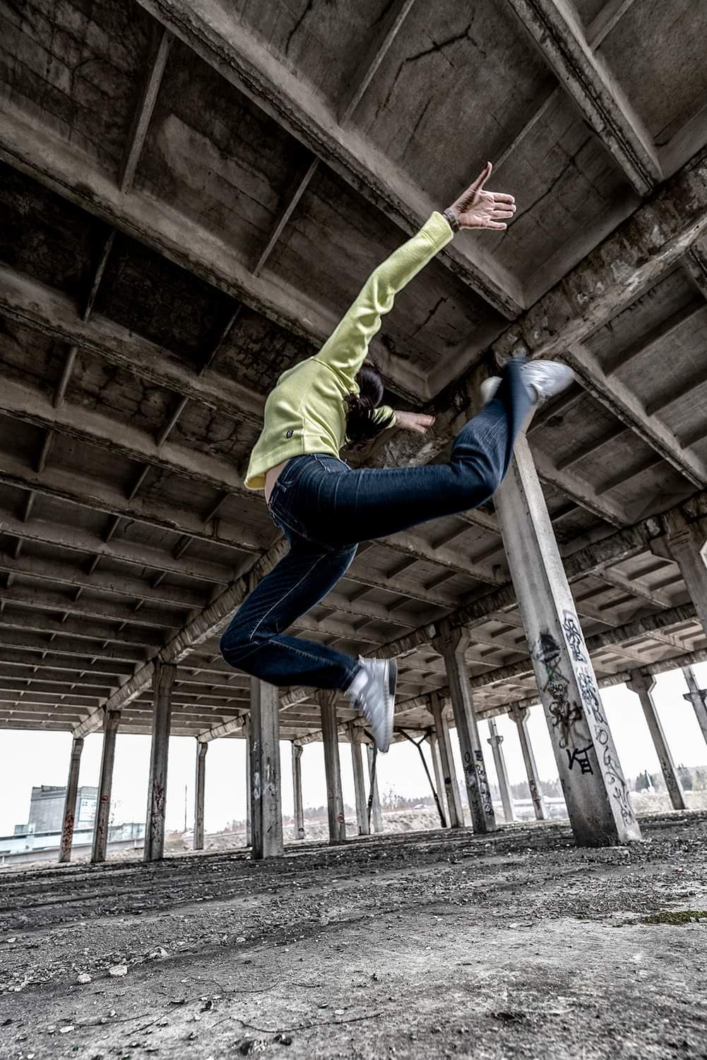#photoart, #photowork, #yoga, #lostplace, #sport, Schuessler Peter