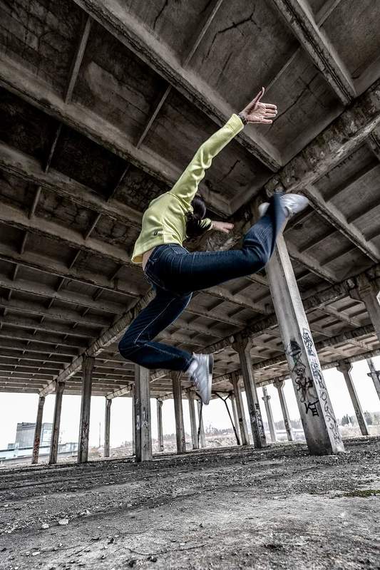 #photoart, #photowork, #yoga, #lostplace, #sport Jump фото превью
