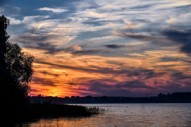 Пейзаж Закат фото превью