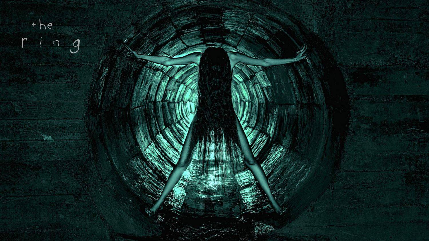 звонок, колодец, самара морган, косплей, мрачный, ужасы, девушка, женщина, волосы, длинный, стройный, леленый, Сытилин Павел