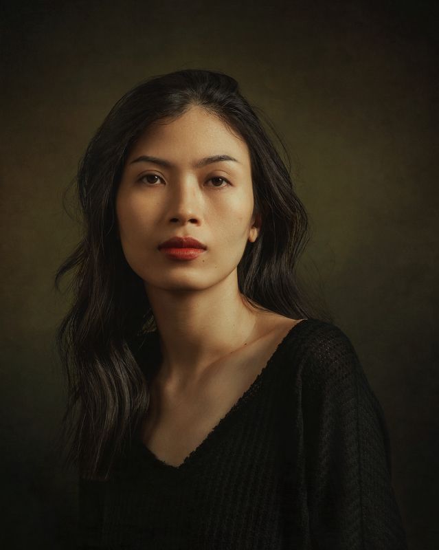 asian, vietnam, vietnamese, portrait, face, women, female, studio * * * фото превью