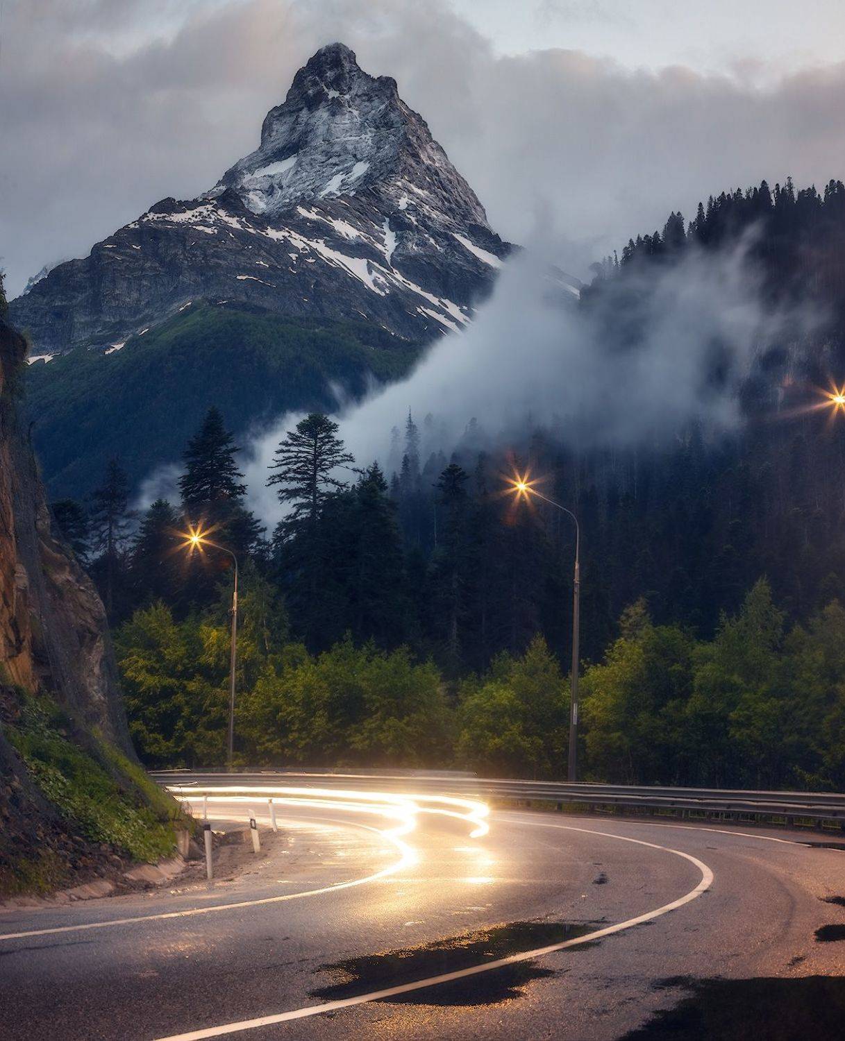 белалакая, кавказ, горы, Марголин Алексей