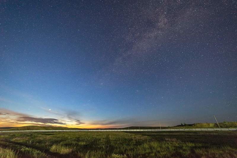 #photoart, #photowork, #milkyway, #night, #Arkaim Milky Way in Arkaim фото превью