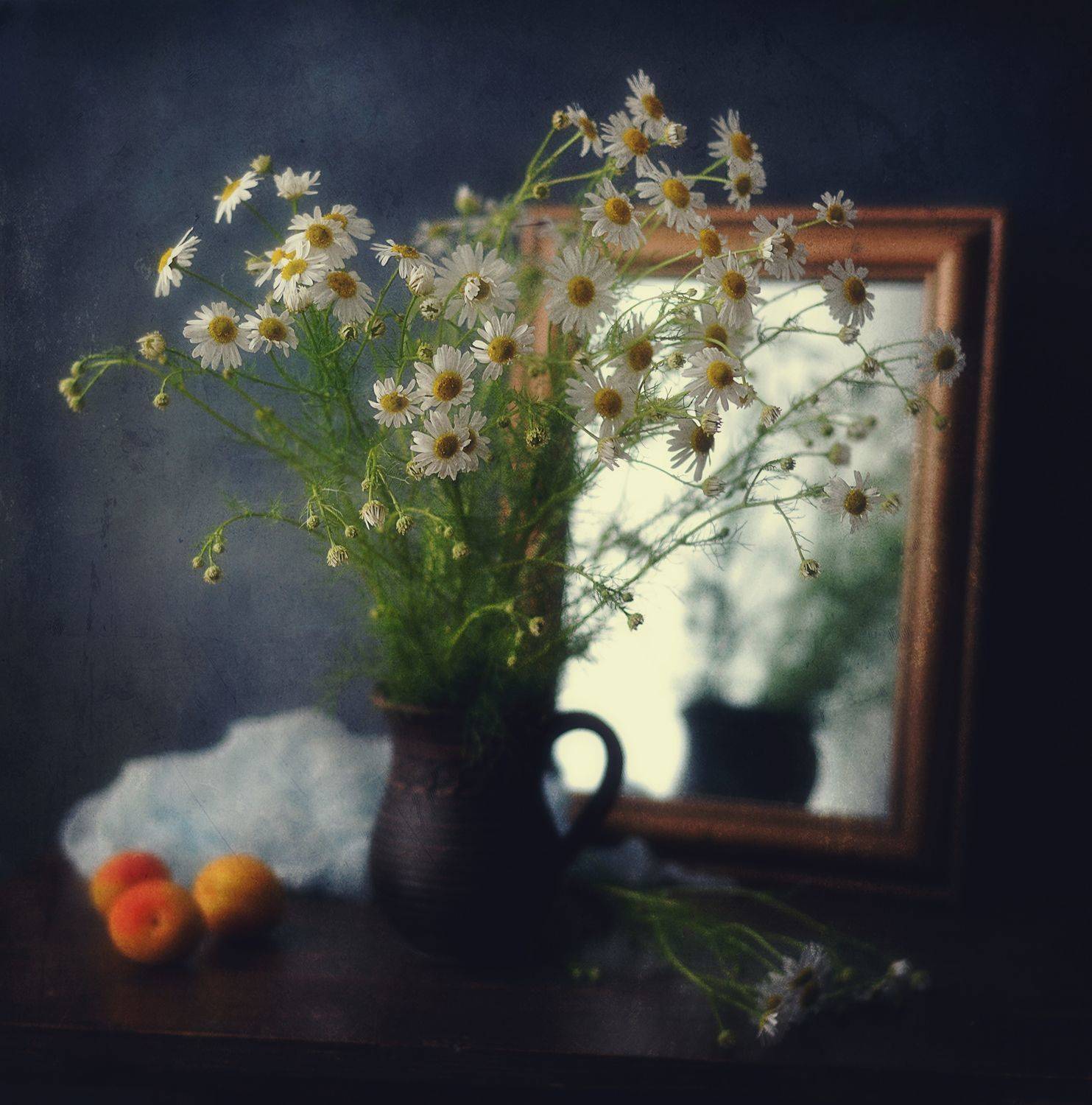 натюрморт,композиция,ромашки,цветы,букет,лето, Наталия К