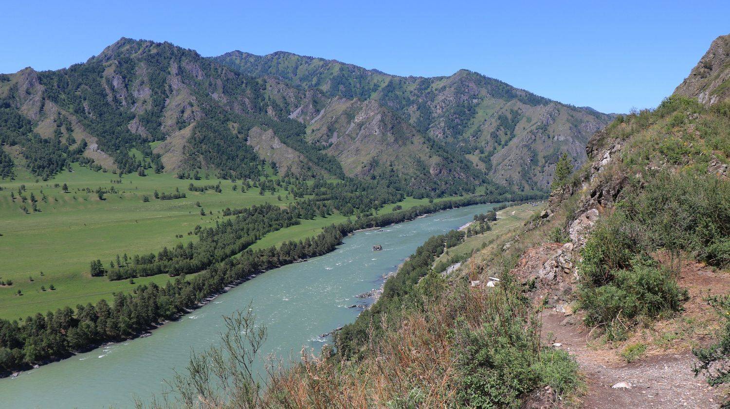 природа,алтай,катунь,река,лето, Козлова Галина