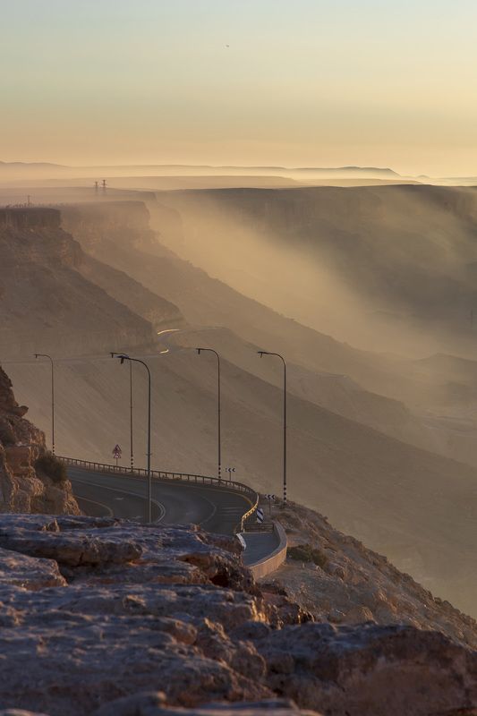 morning in desert фото превью