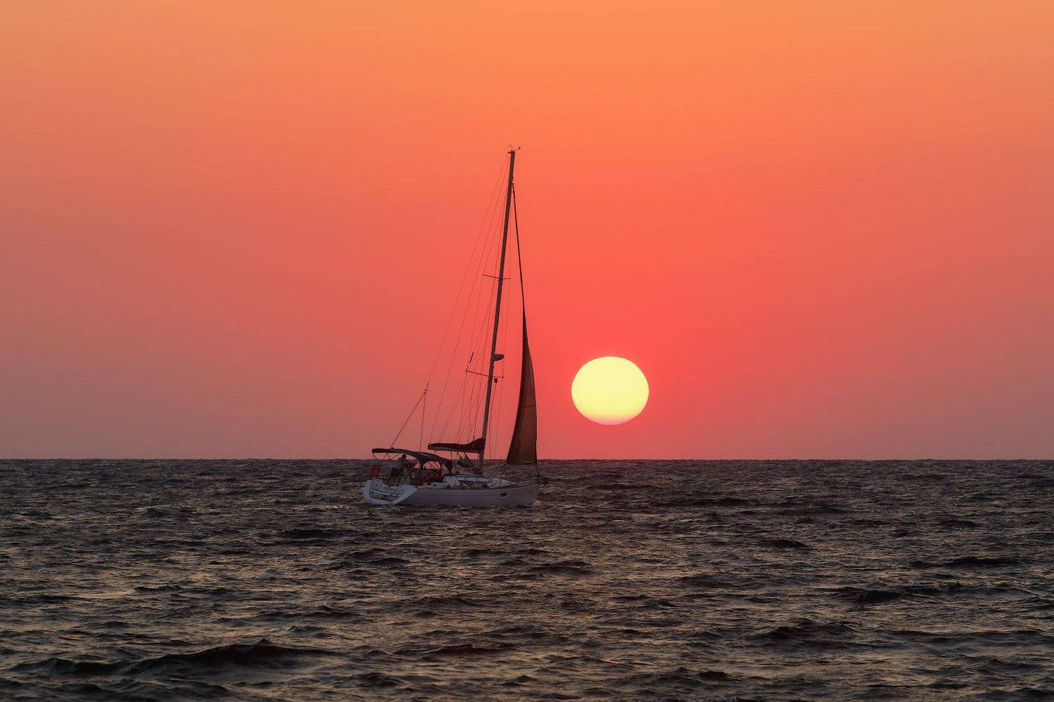 севастополь, море, закат., Владимир Дубинин