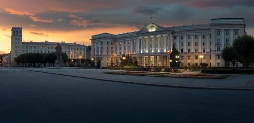 Площадь Ленина. Город Смоленск (Россия)