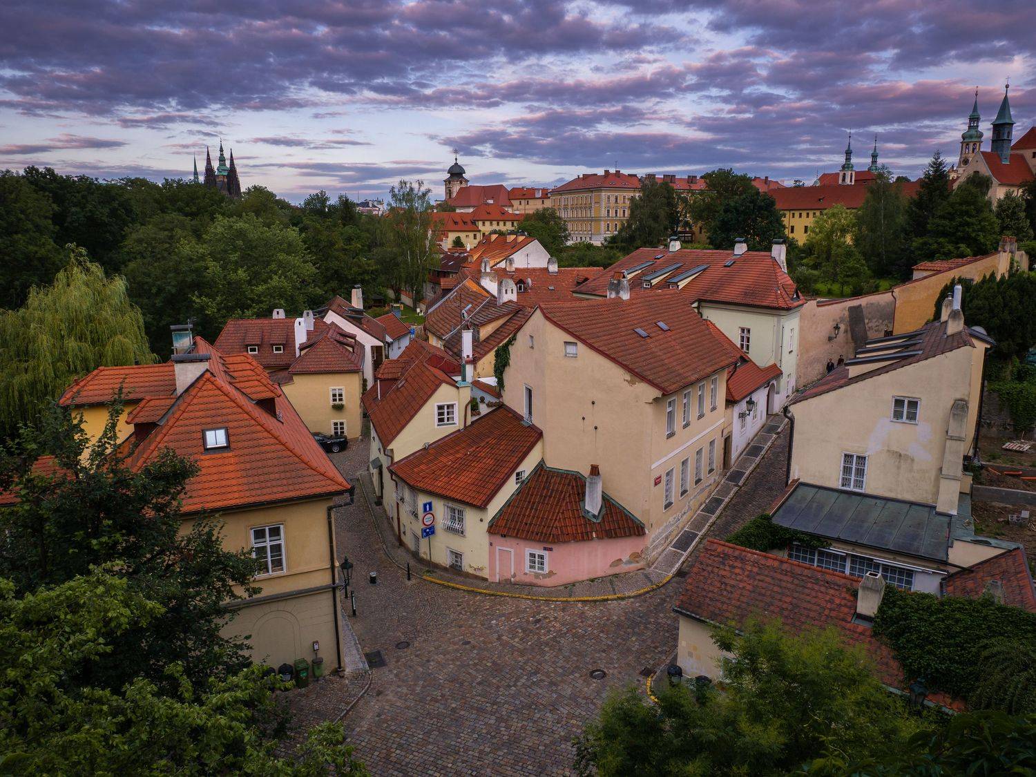 historic,prague,czechia,old city,prague castle,city,architecture,sunset, Slavom&iacute;r Gajdo&scaron;