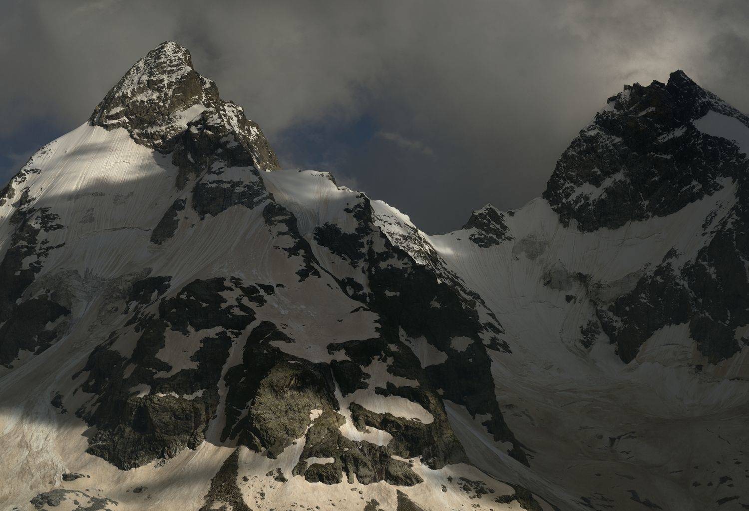 горы лето вечер кавказ, Александр Жарников