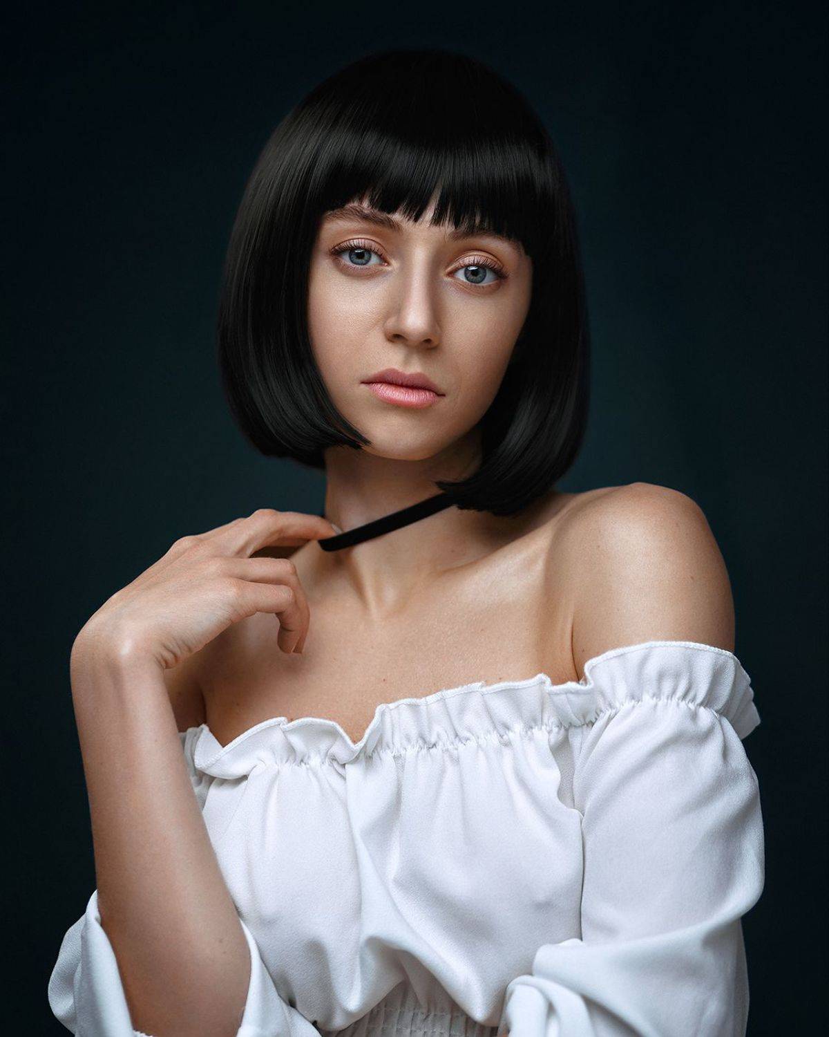 portrait, art, genre, girl, woman, retouch, beautiful, canon, 85mm, Иван Ковалев