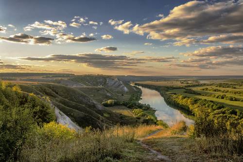 Вечер на Сторожевских скалах