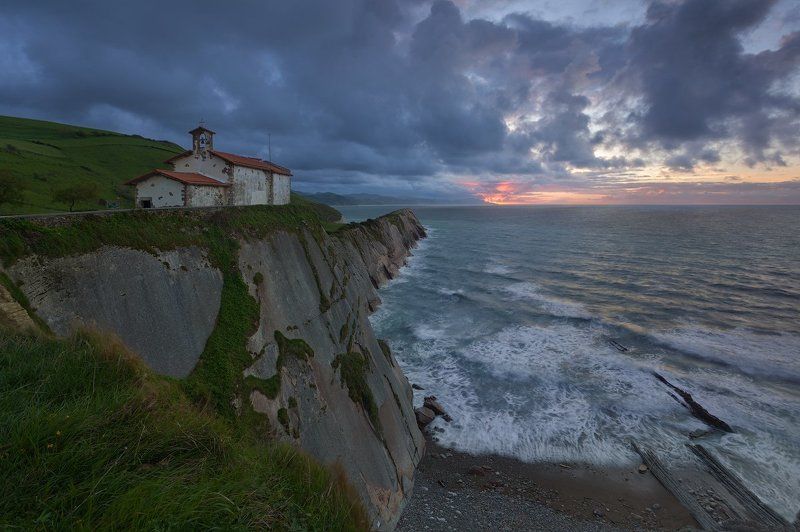 испания, бискайский залив, страна басков, spain, basque country, bay of biscay, gipuzkoa, euskal herria, euskadi, país vasco, zumaia, golfo de vizcaya Spain. Basque Country фото превью
