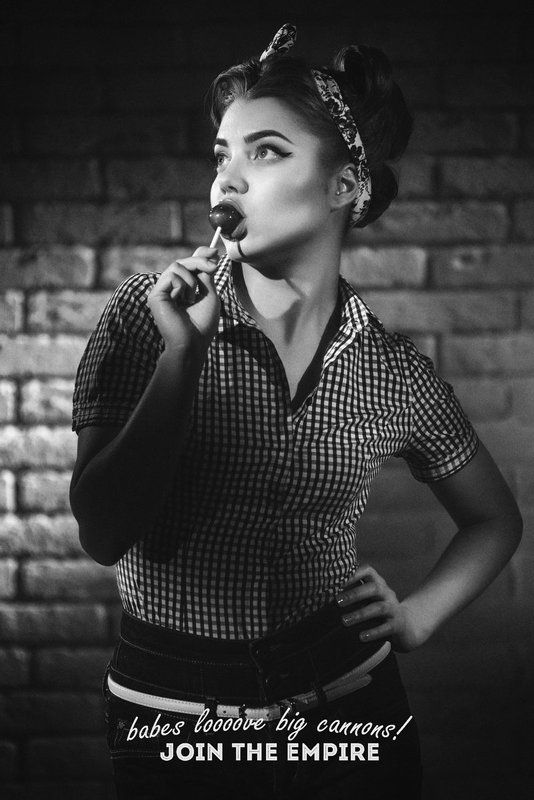 Bw, Pinup, Девушка, Пинап, Чупачупс USSR фото превью