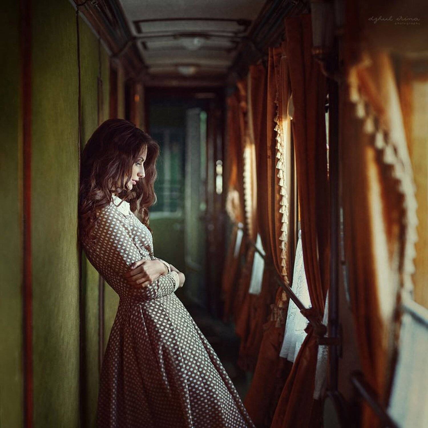 Canon, Canon 85 mm, Canon eos 5d mark ii, Girl, People, Photo, Photography, Photoshop, Portrait, Train, Ирина Джуль