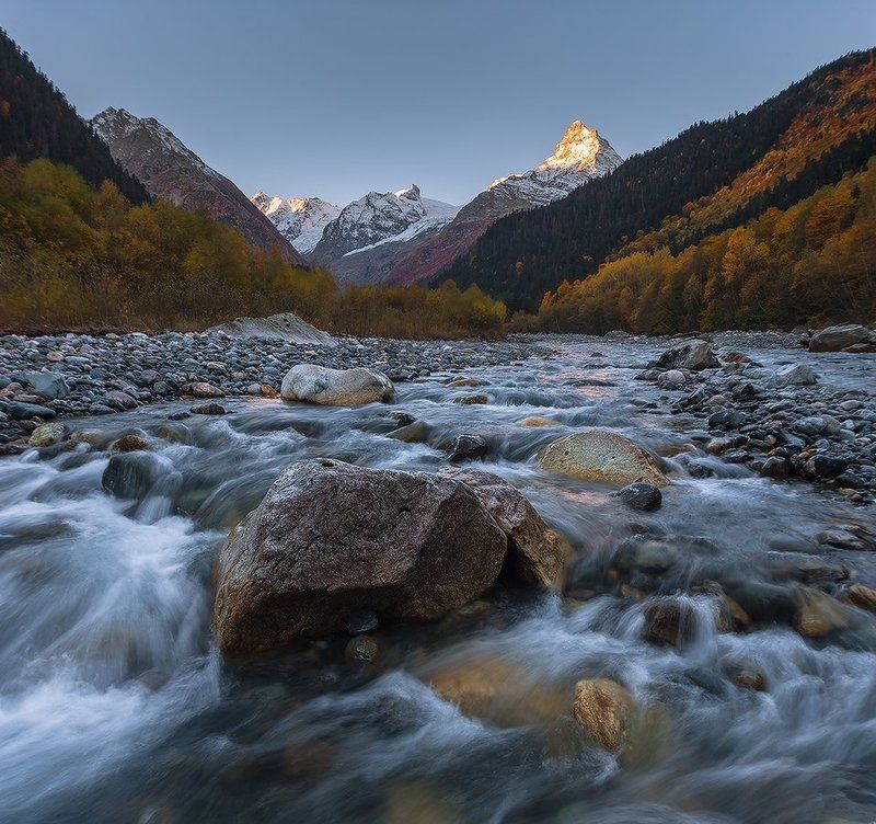 Домбайская осень фото превью