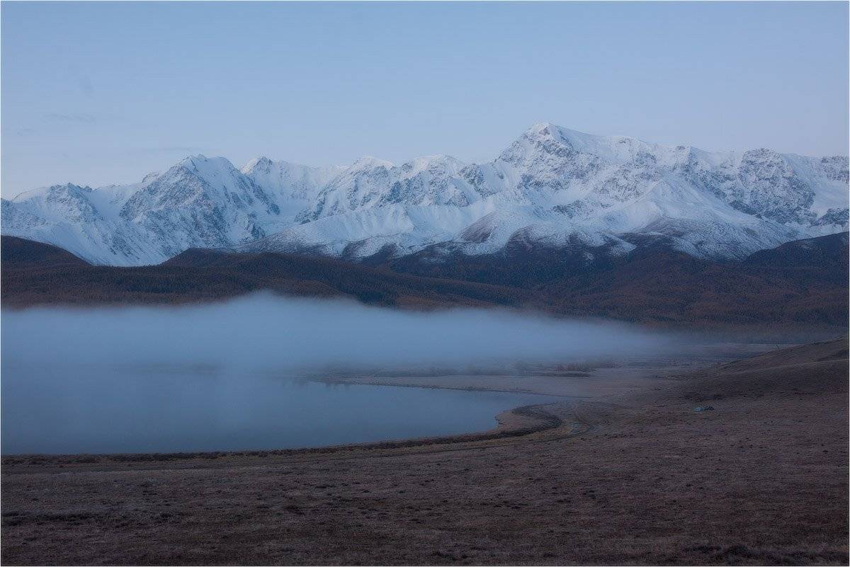 алтай. курайская степь. озеро джангысколь. куркурек, северо-чуйский хребет., Кутыгин Эдуард