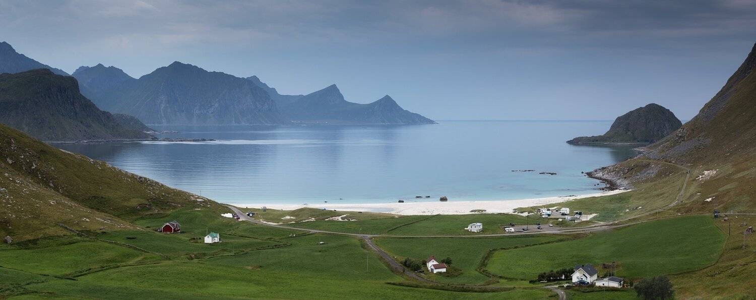 Август, Лофотены, Норвегия, Ночь, Евгений Матюшенков