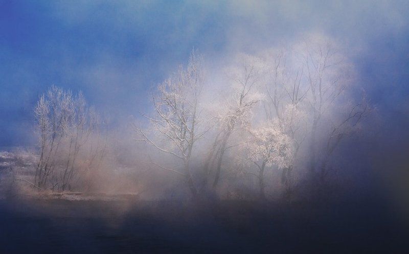 Winter canvas фото превью