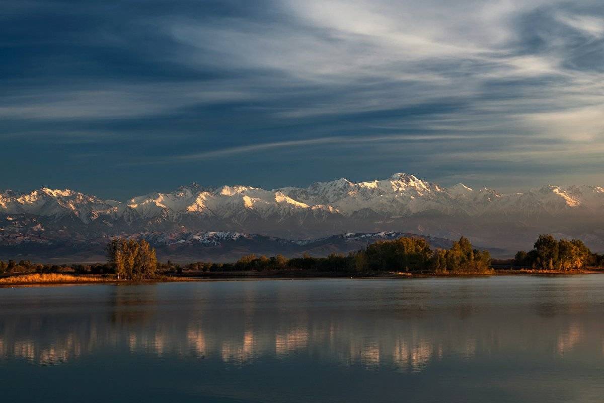 Водохранилище, Горы, Заилийский алатау, Казахстан, Комсомольское, Осень, Талгар, Ольга Кулакова