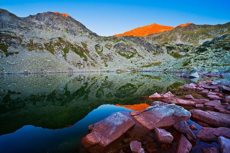 red lake morning фото превью