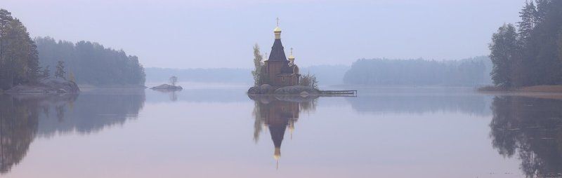 Вуокса. На рассвете фото превью