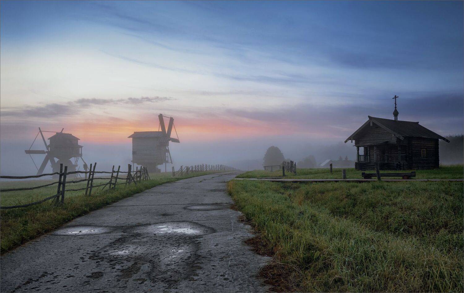 пейзаж, вологда, ночь, архитектура, александр никитинский, Александр Никитинский