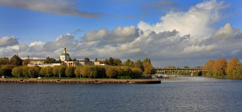 волга, тверь, Берега.... фото превью