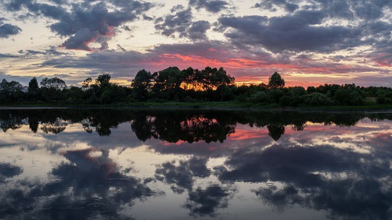 Летний вечерок на реке фото превью