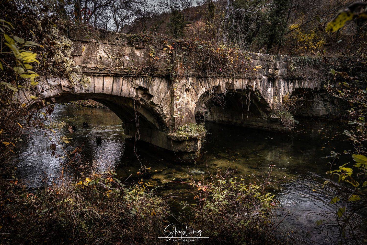 старина, мост, крым, осень, меланхолия, древность, Ганюшкин Владимир