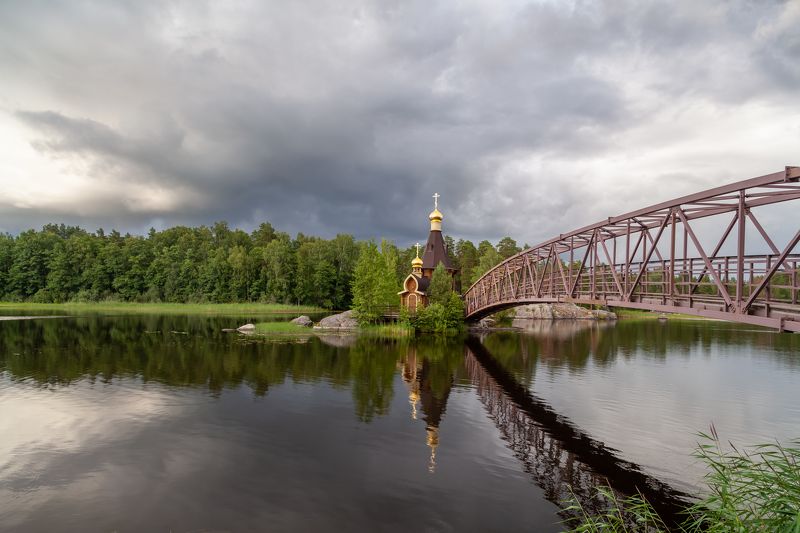 Церковь Андрея Первозванного на Вуоксе фото превью