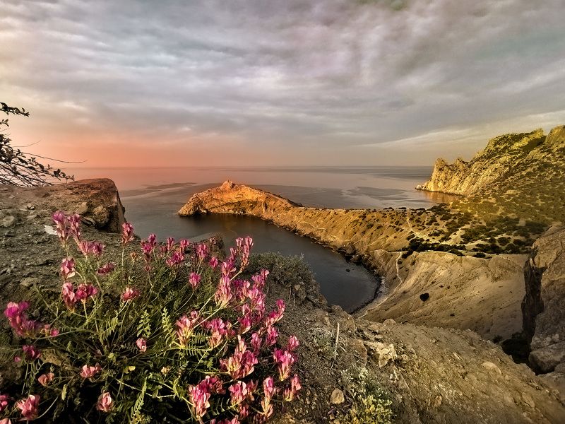 Утро в горах фото превью