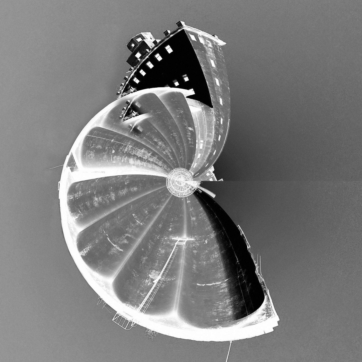 lemon house, abstract, abstraction, b&w, Karina Yakovleva