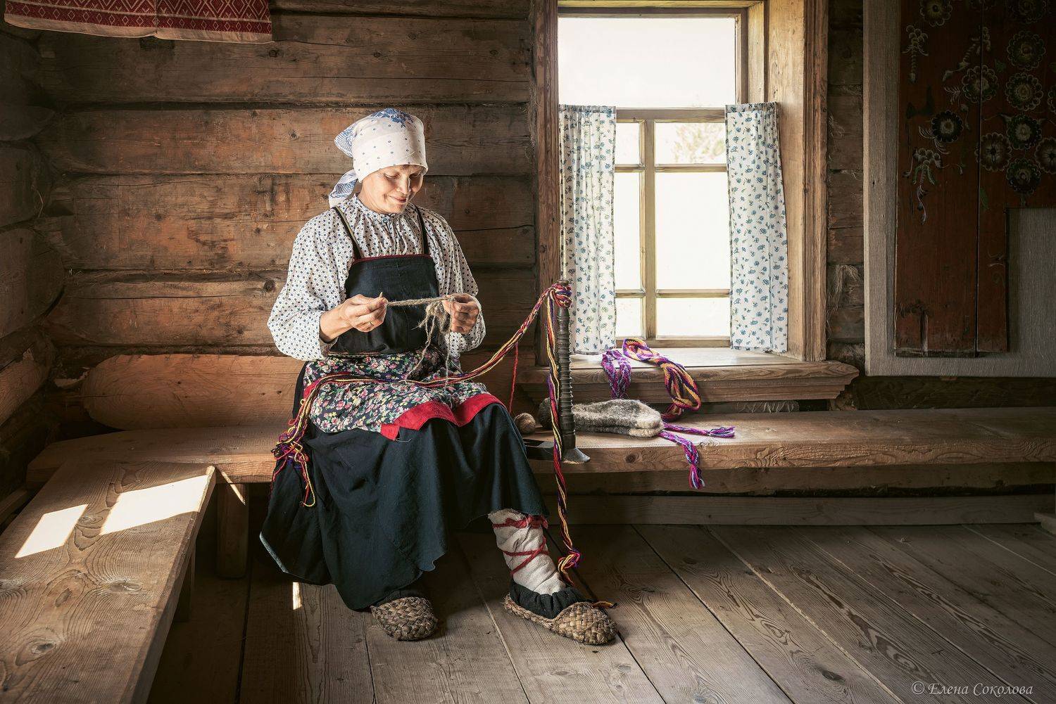 хохловка, этнопленэр, вязание иглой, Соколова Елена