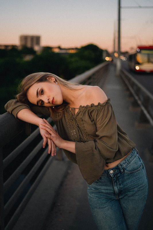 girl, portrait, vilnius * фото превью