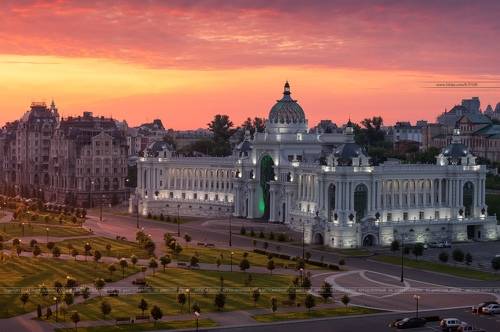 Дворец земледельцев. Город Казань (Россия)