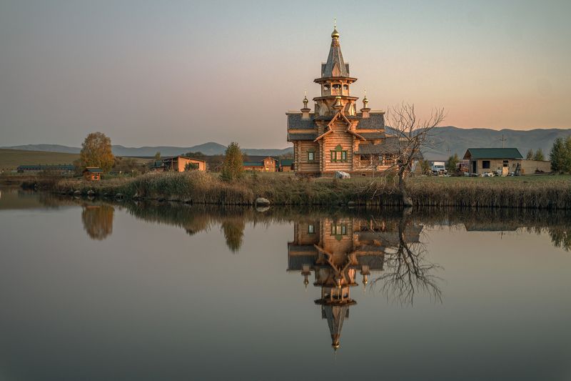 Вечерело. Алтай фото превью