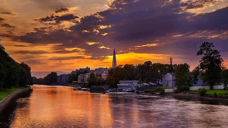 Тихий закат фото превью