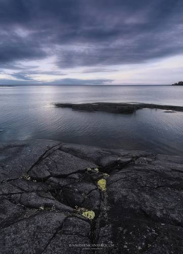 Закат на Ладоге