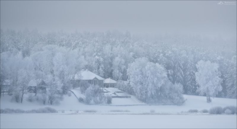 пушкинские горы, псковская область, зима, савкино, михайловское, тригорское, петровское, бугрово, пушкин, пушкиногорье О морозной тишине .. фото превью