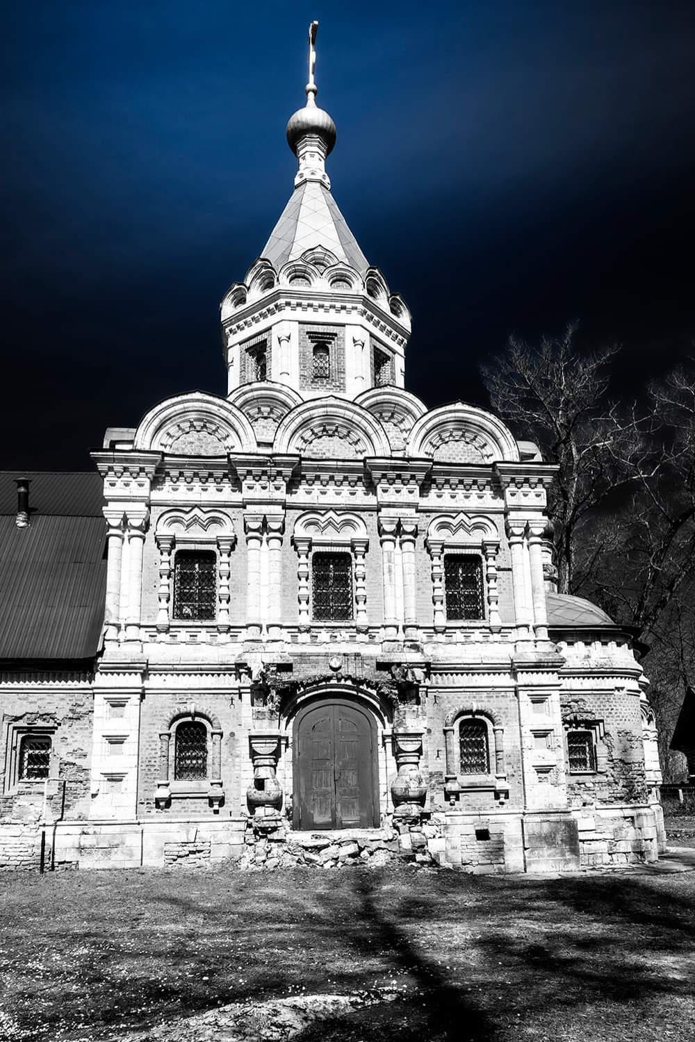 Khrapovitskiy castle. Muromtsevo. Church, Schuessler Peter