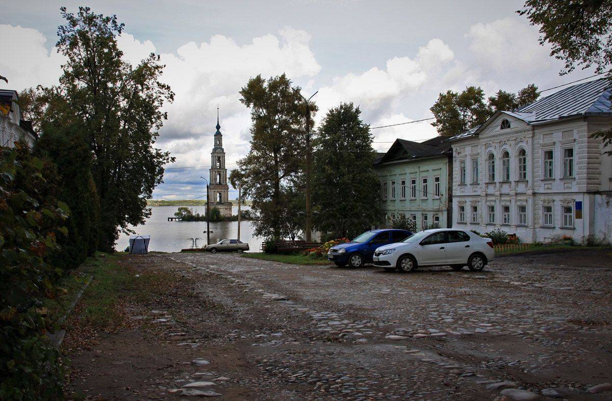 калязин, колокольня никольского собора, волга, Тарасов Алексей