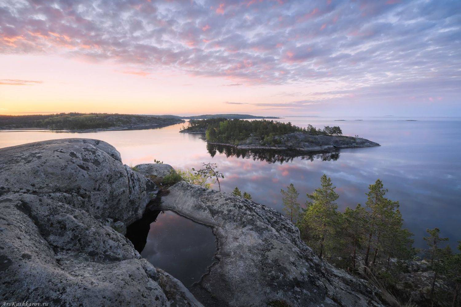 карелия, шхеры, ладожское озеро, ладога, фототур, лужа, Арсений Кашкаров