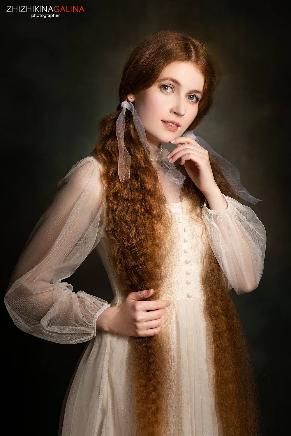 девушка, портрет, рыжая, длинные волосы, фотограф москва, portrait, girl, face, beauty,, Галина Жижикина